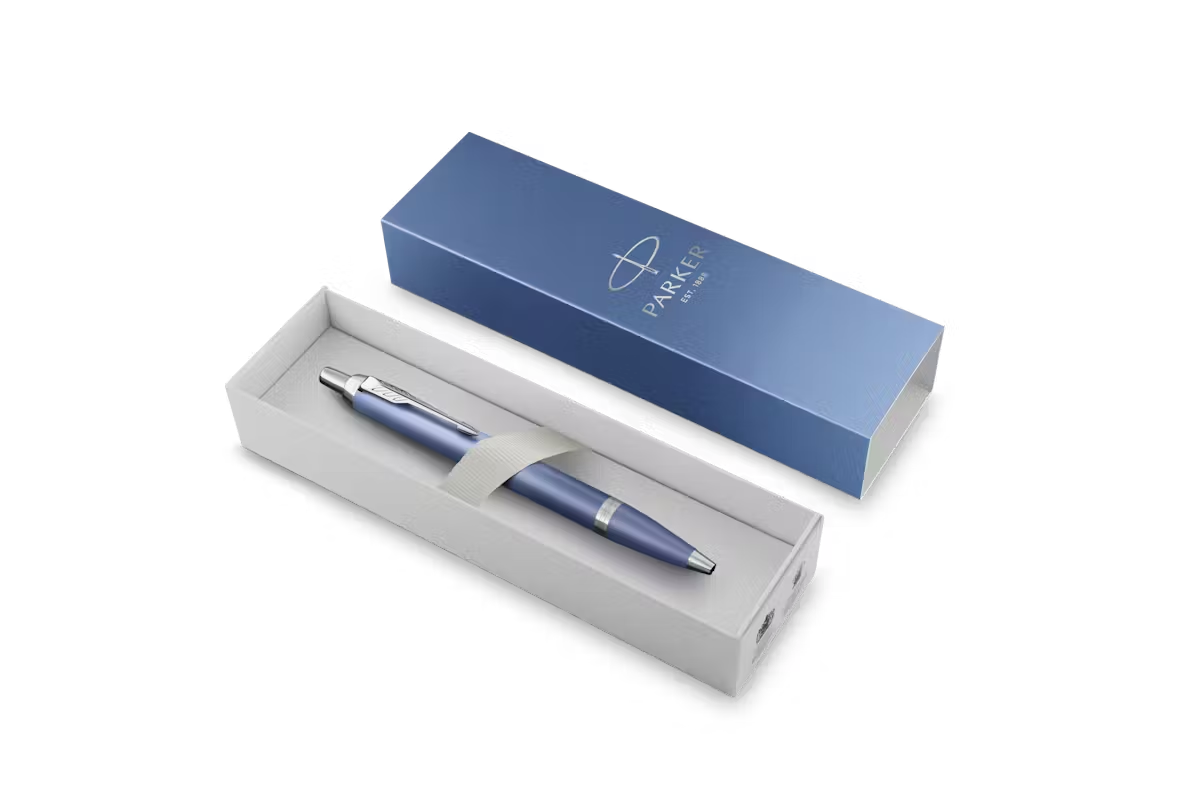 Parker IM Rituals Blue Chrome Trim Ballpoint