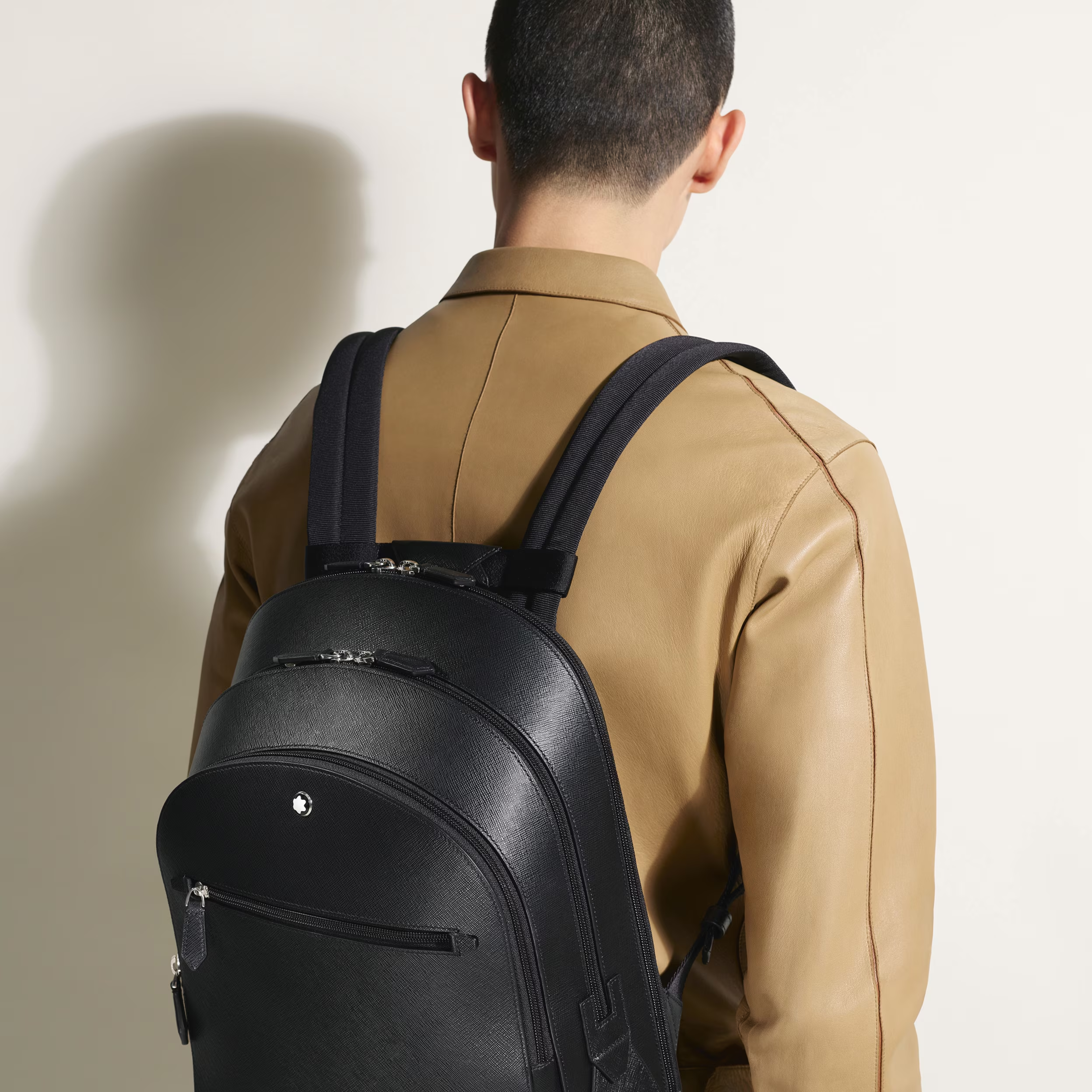 Montblanc Sartorial Medium Backpack 3 Compartment Black