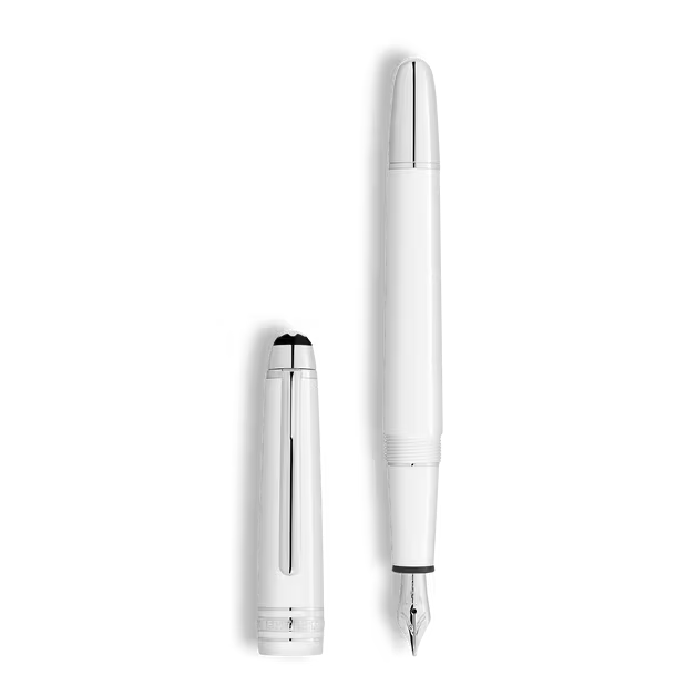 Montblanc Meisterstück Classique White Resin Fountain Pen