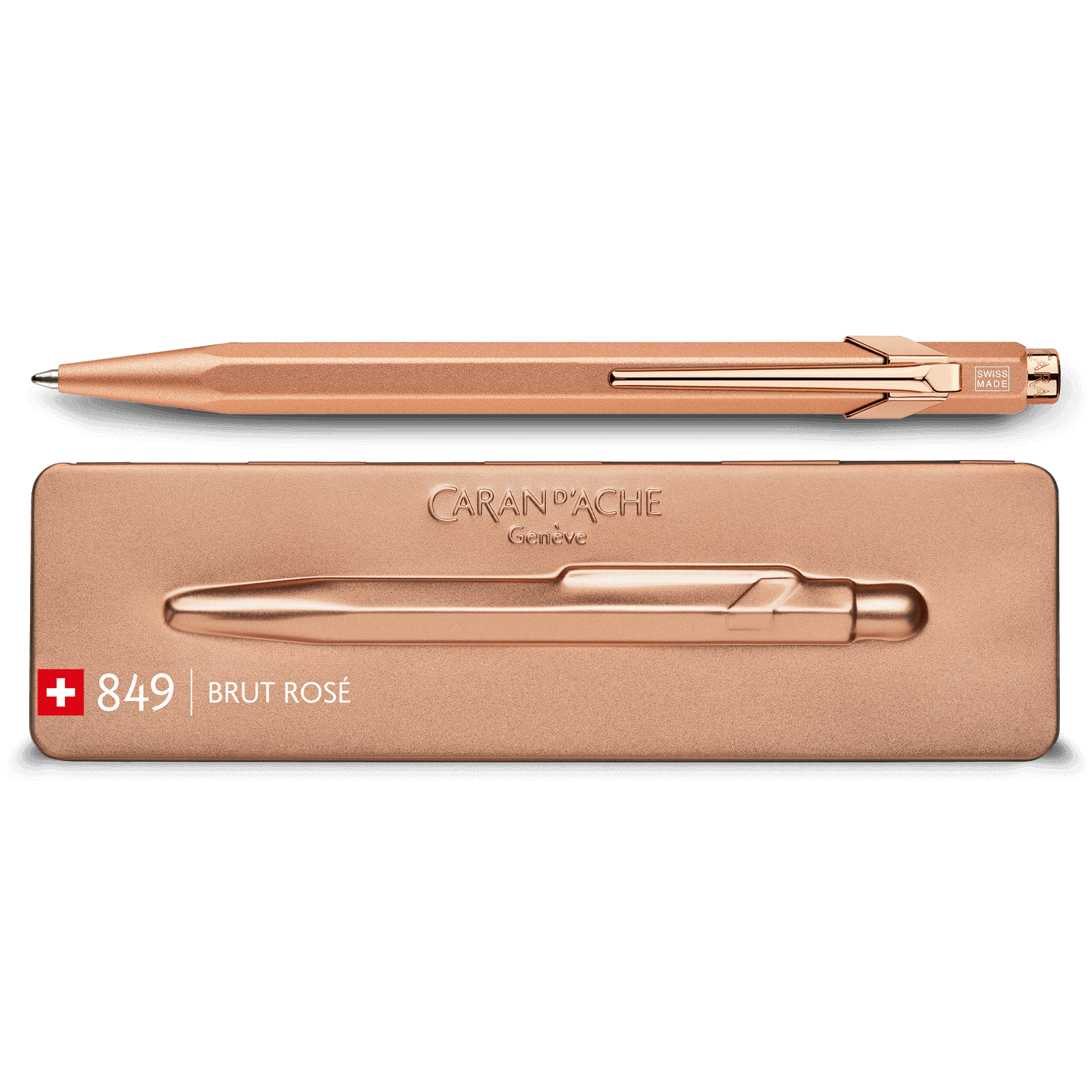 Caran d'Ache 849 Brut Rose Ballpoint - Pencraft the boutique