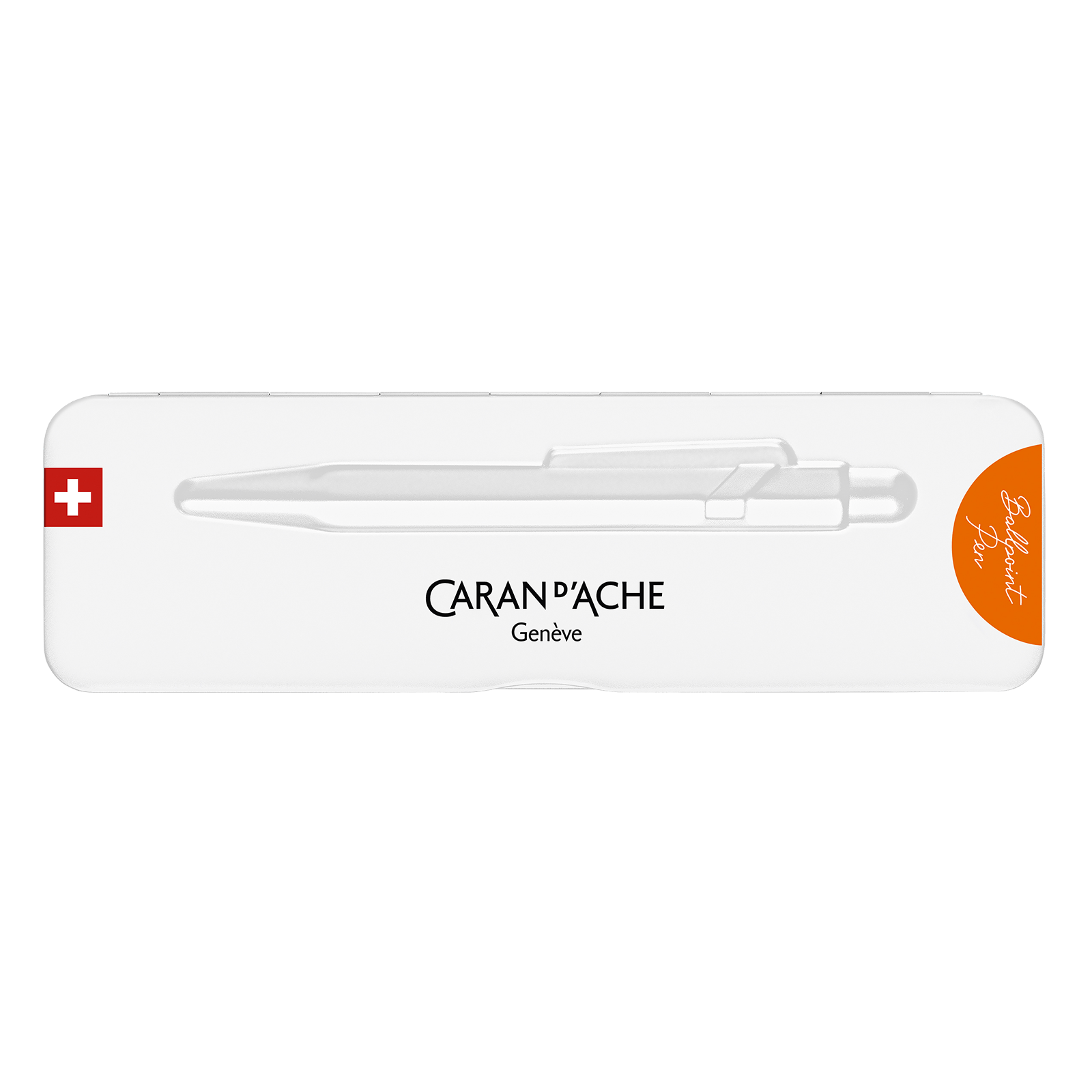 Caran d'Ache 849 Office Colormat X Ballpoint Pen Orange - Pencraft the boutique