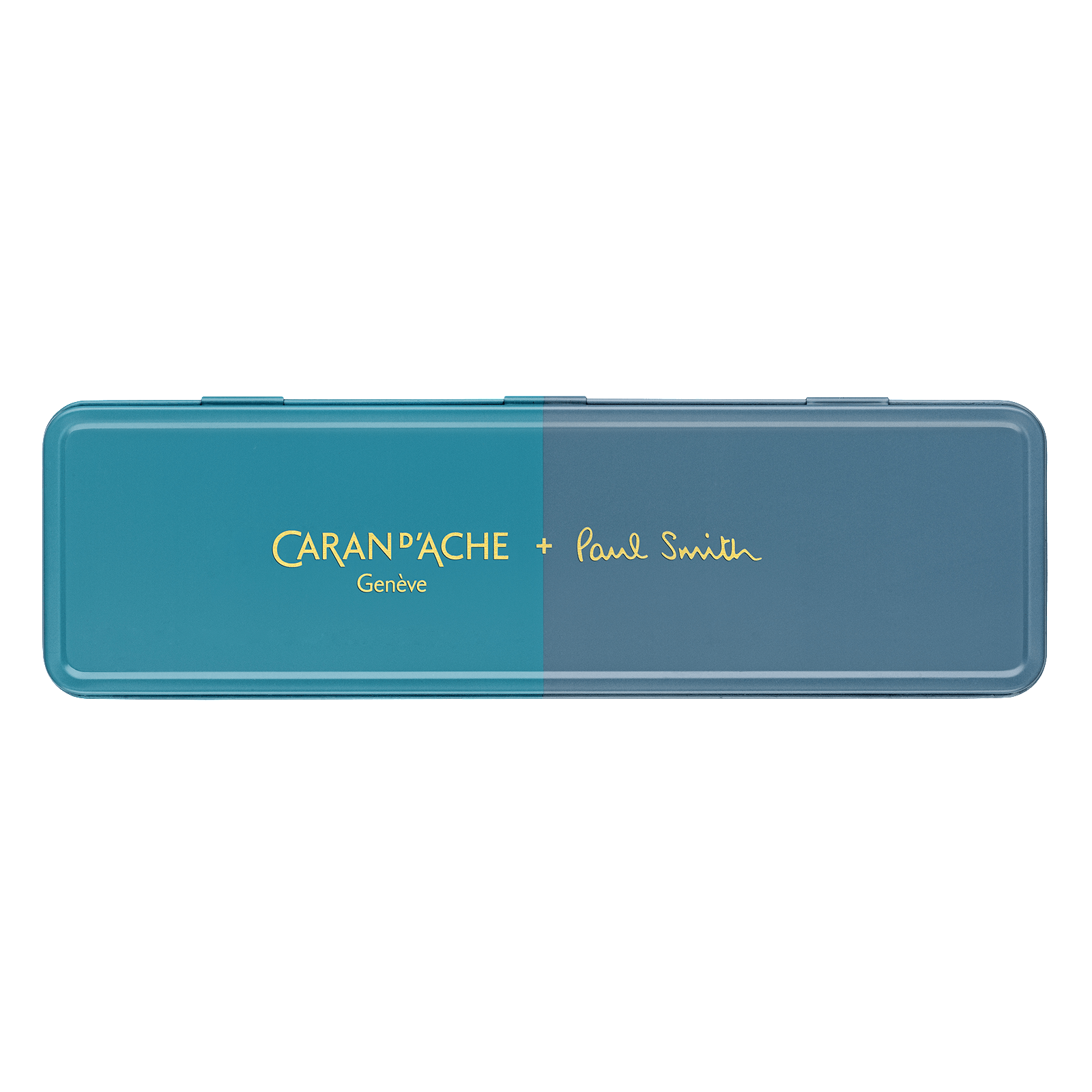 Caran D'Ache + Paul Smith Edition 4 849 Limited Edition Cyan Steel Ballpoint Pen - Pencraft the boutique