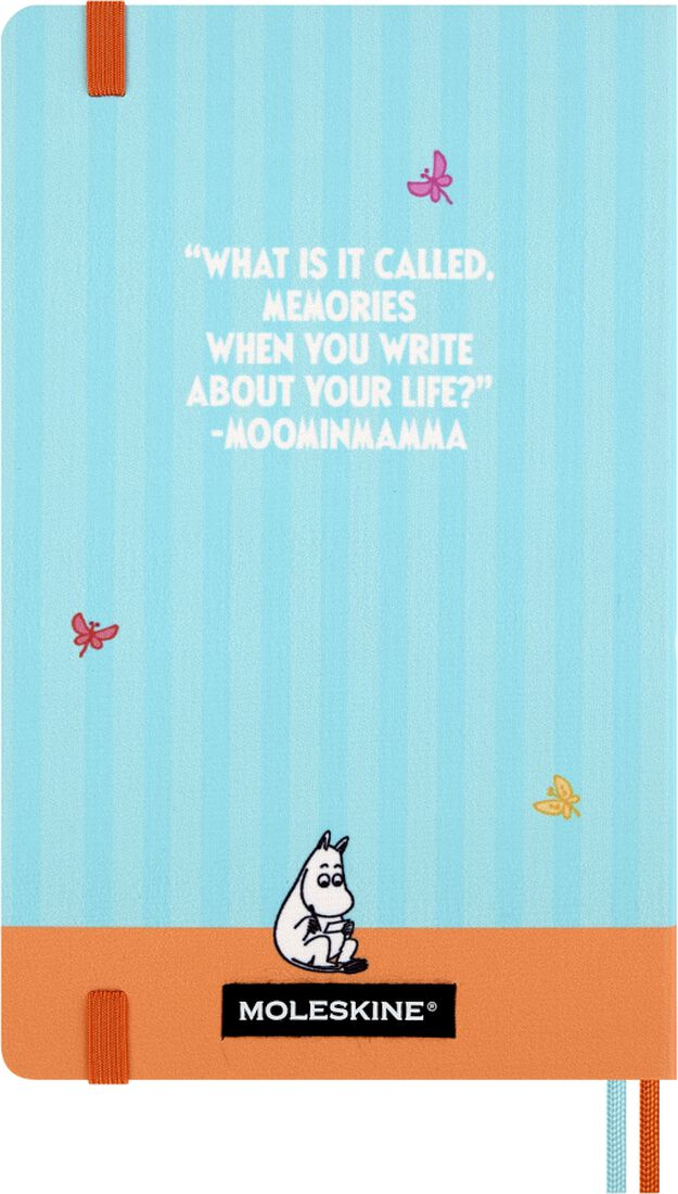 Moleskine Limited Edition Moomin Hardcover Notebook Large Ruled - Blue