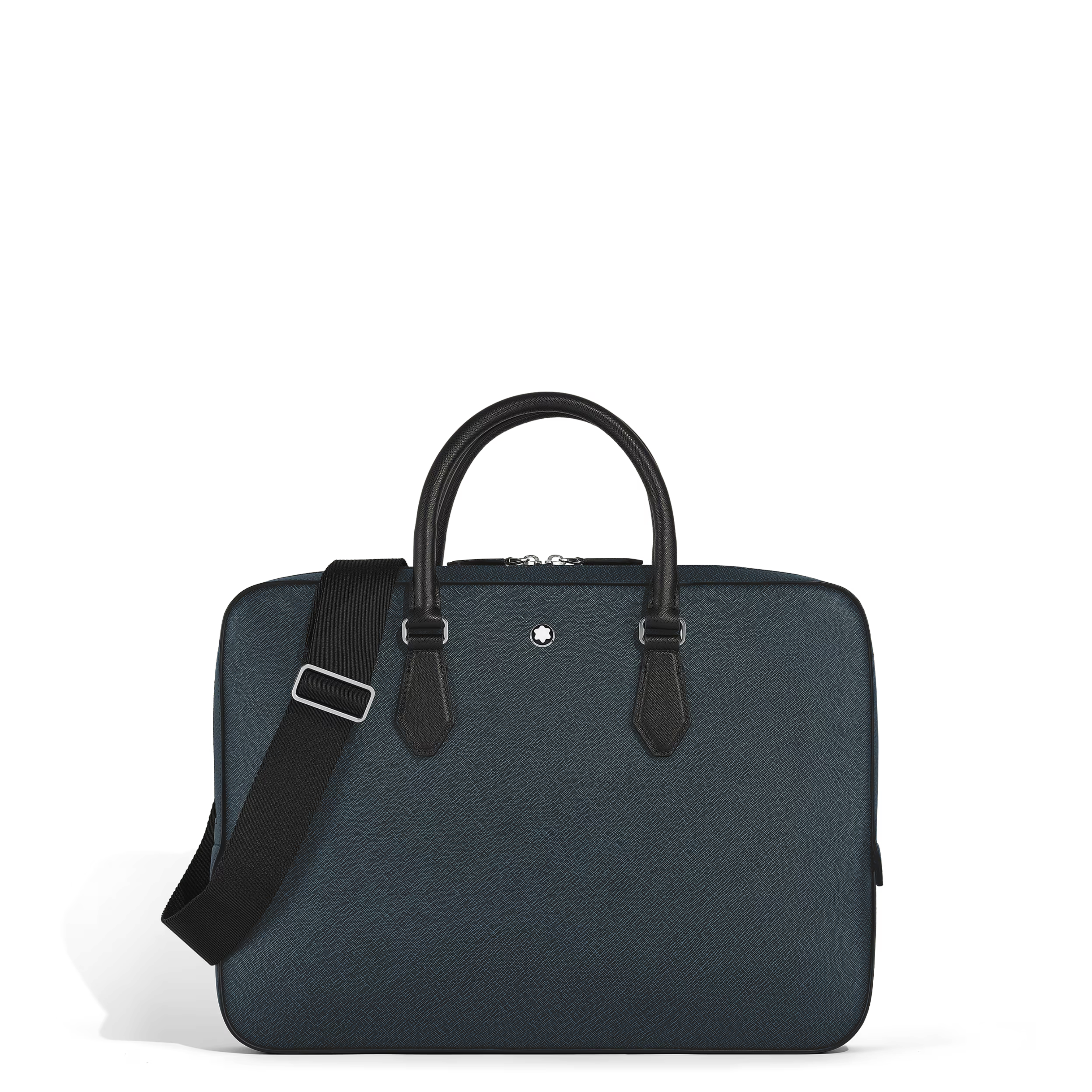Montblanc Sartorial Document Case Thin Tweed Blue