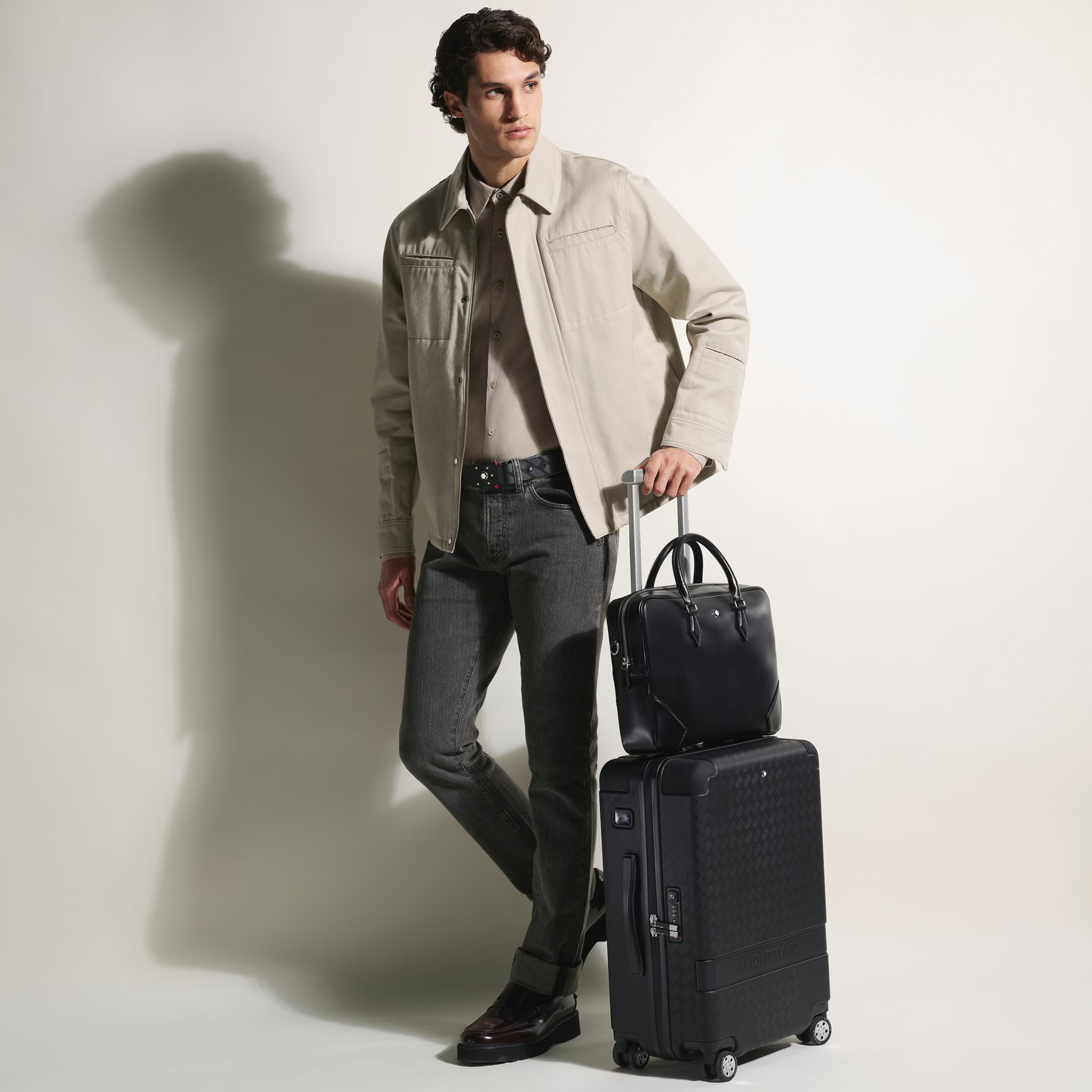 Montblanc #MY4810 Extreme 3.0 Cabin Trolley Black