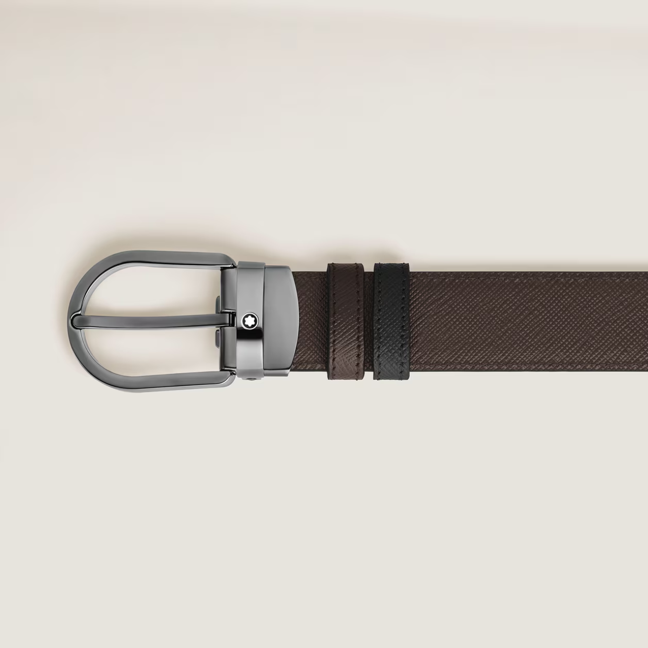 Montblanc Horseshoe 30 mm Belt in Sartorial Leather