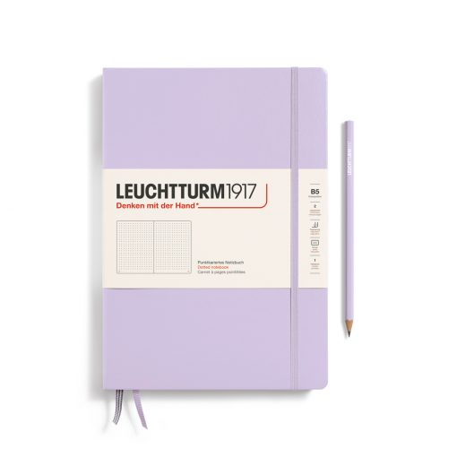 Leuchtturm1917 Notebook Composition (B5) Hardcover Dotted Lilac