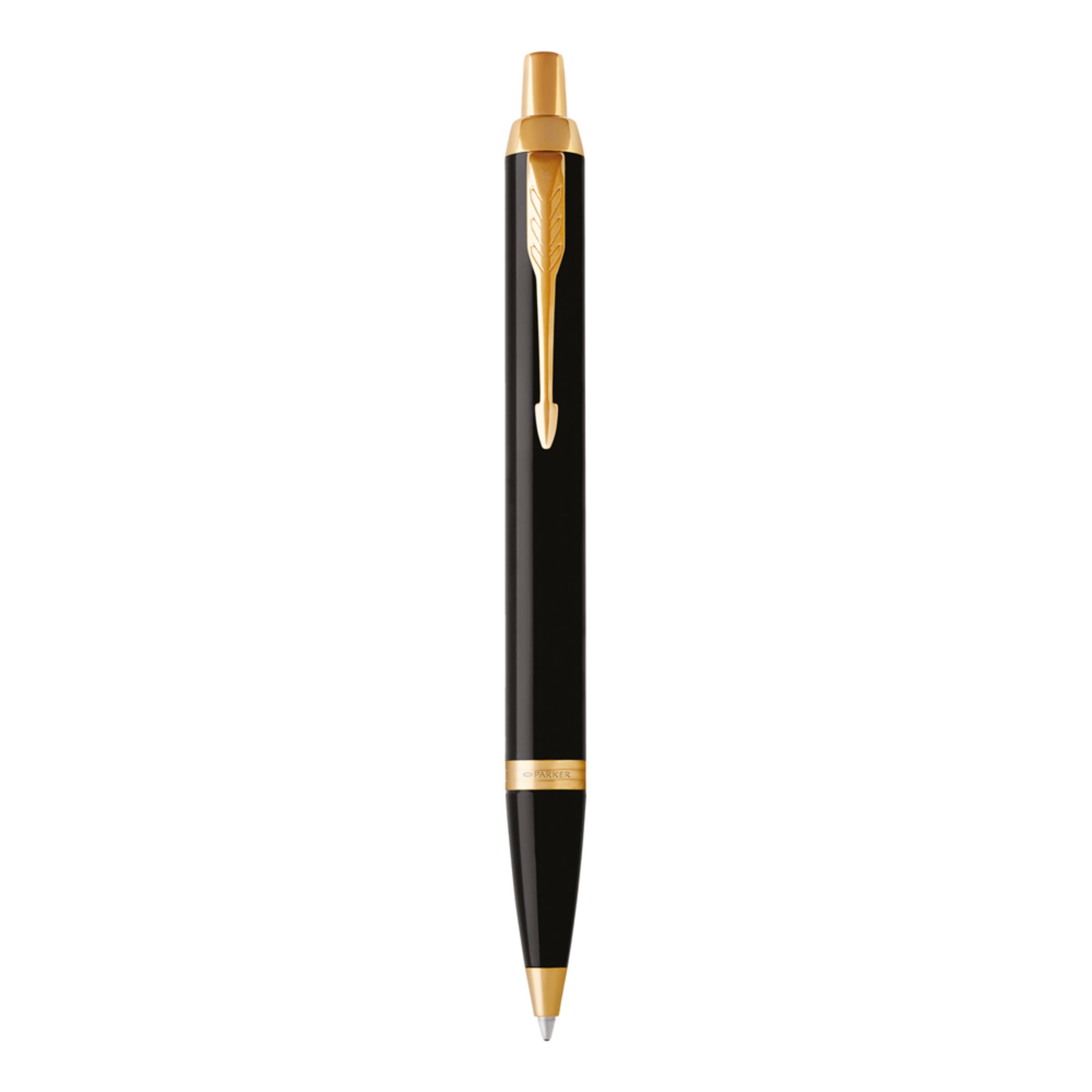Parker IM Black Gold Trim Ballpoint