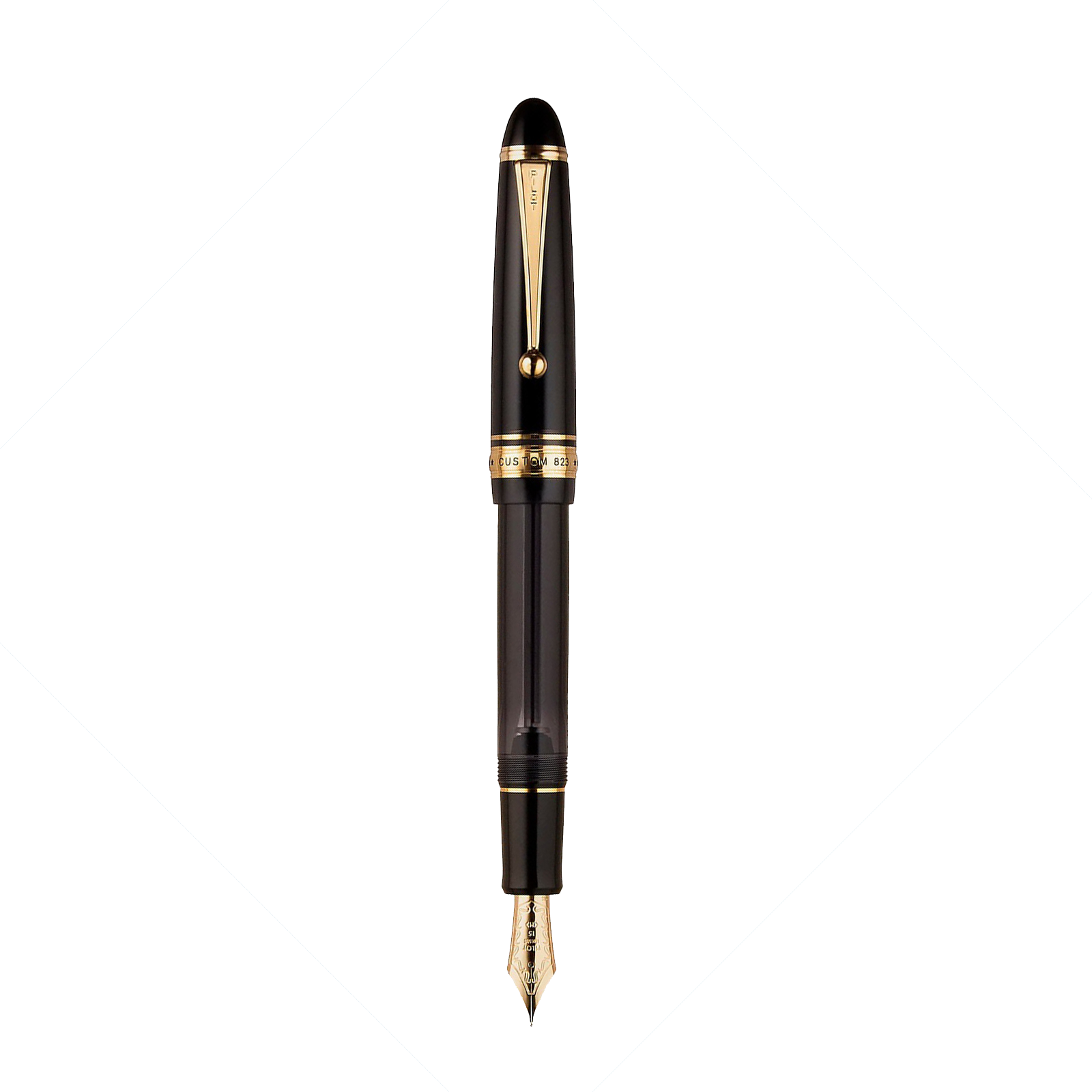 Pilot Custom 823 Black Fountain Pen - Pencraft the boutique