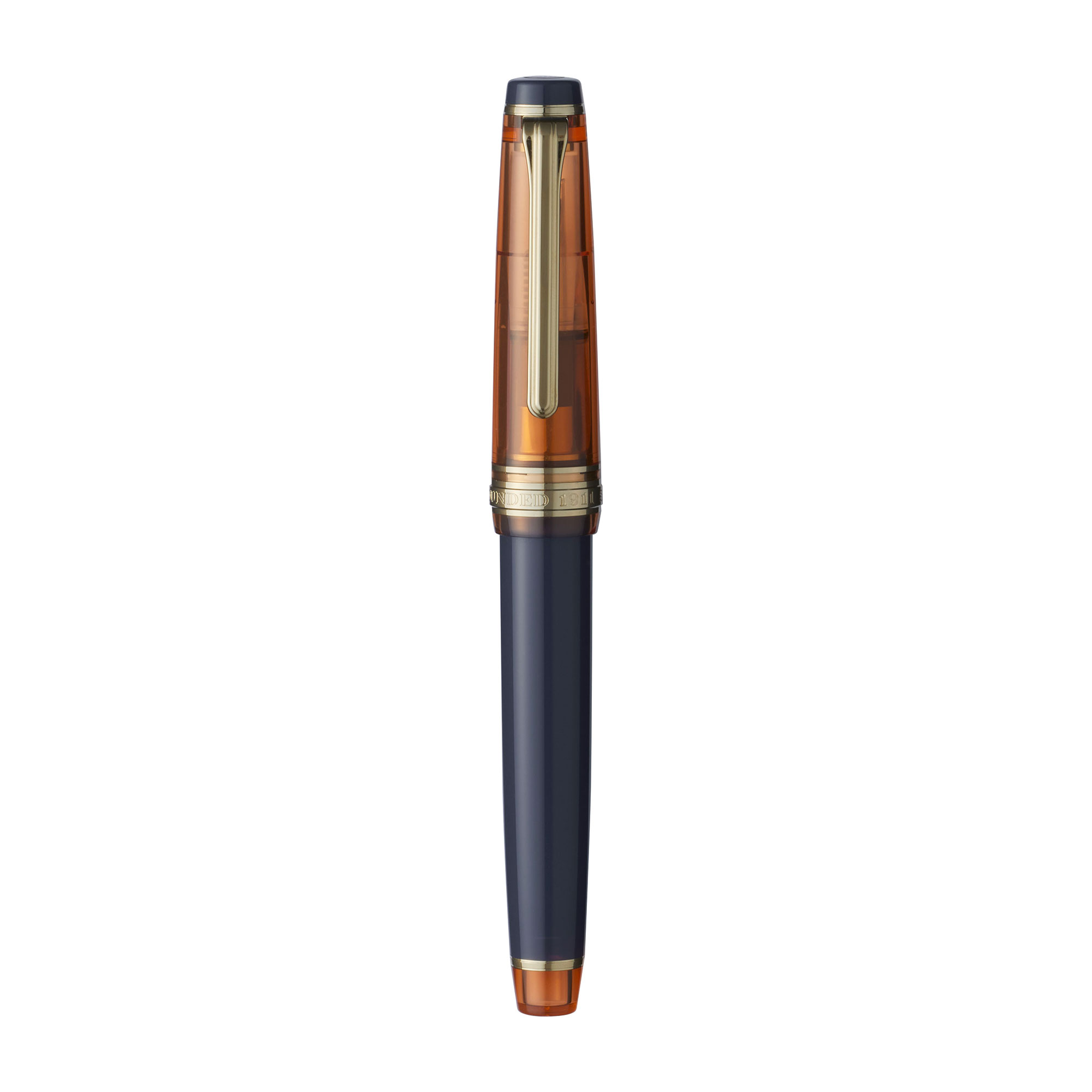 Sailor Pro Gear Slim Manyo Fountain Pen SET - Persimmon M + Budo Ink