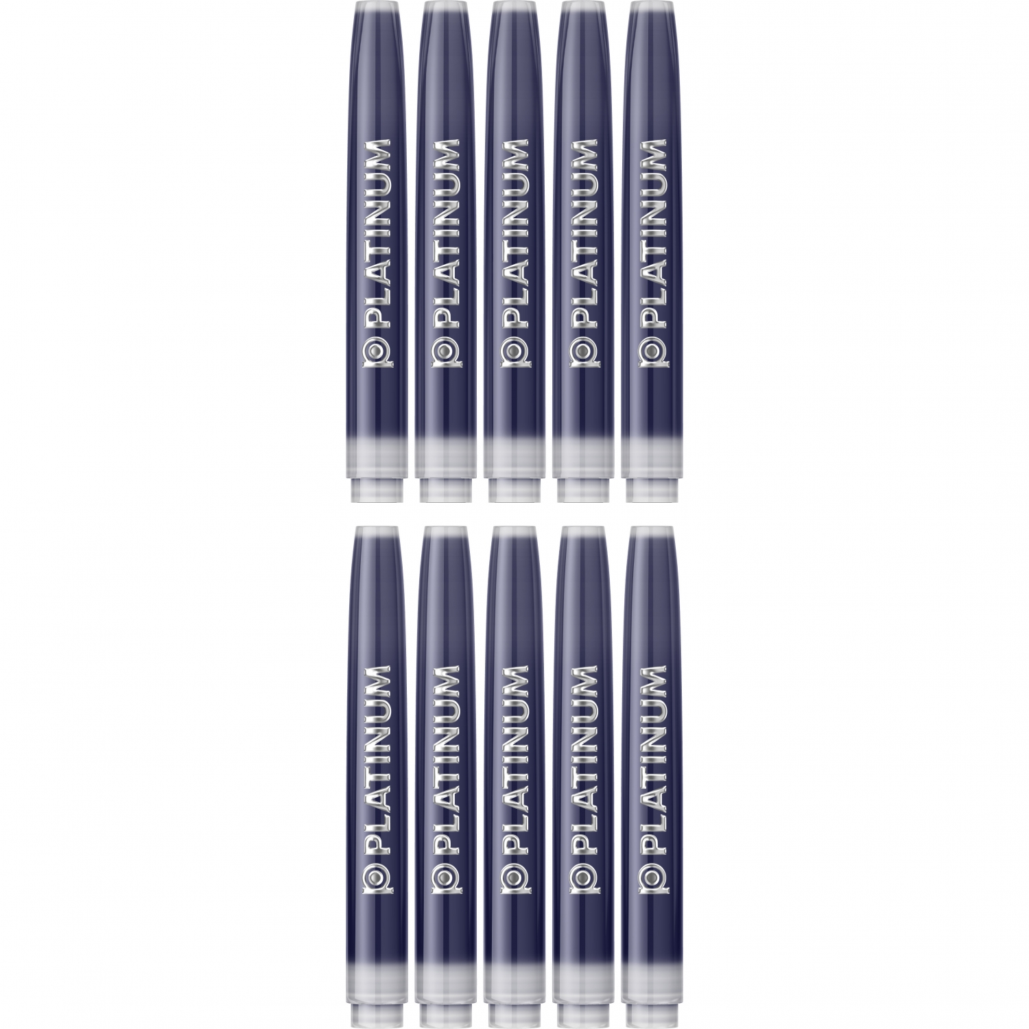 Platinum Pigment Ink Cartridge Blue (Pack of 10)