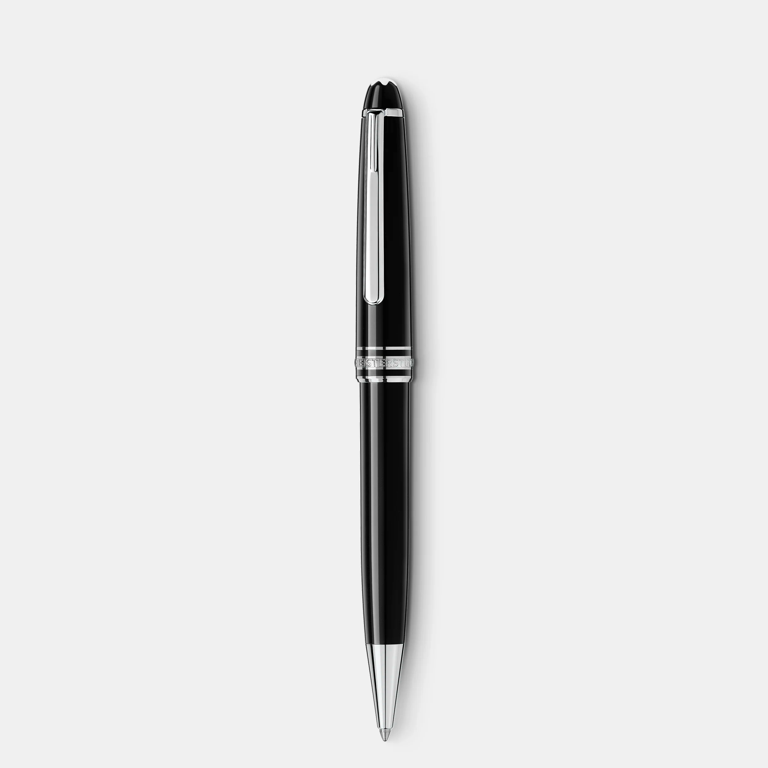 Montblanc Meisterstuck Classique Black Platinum Ballpoint - Pencraft the boutique