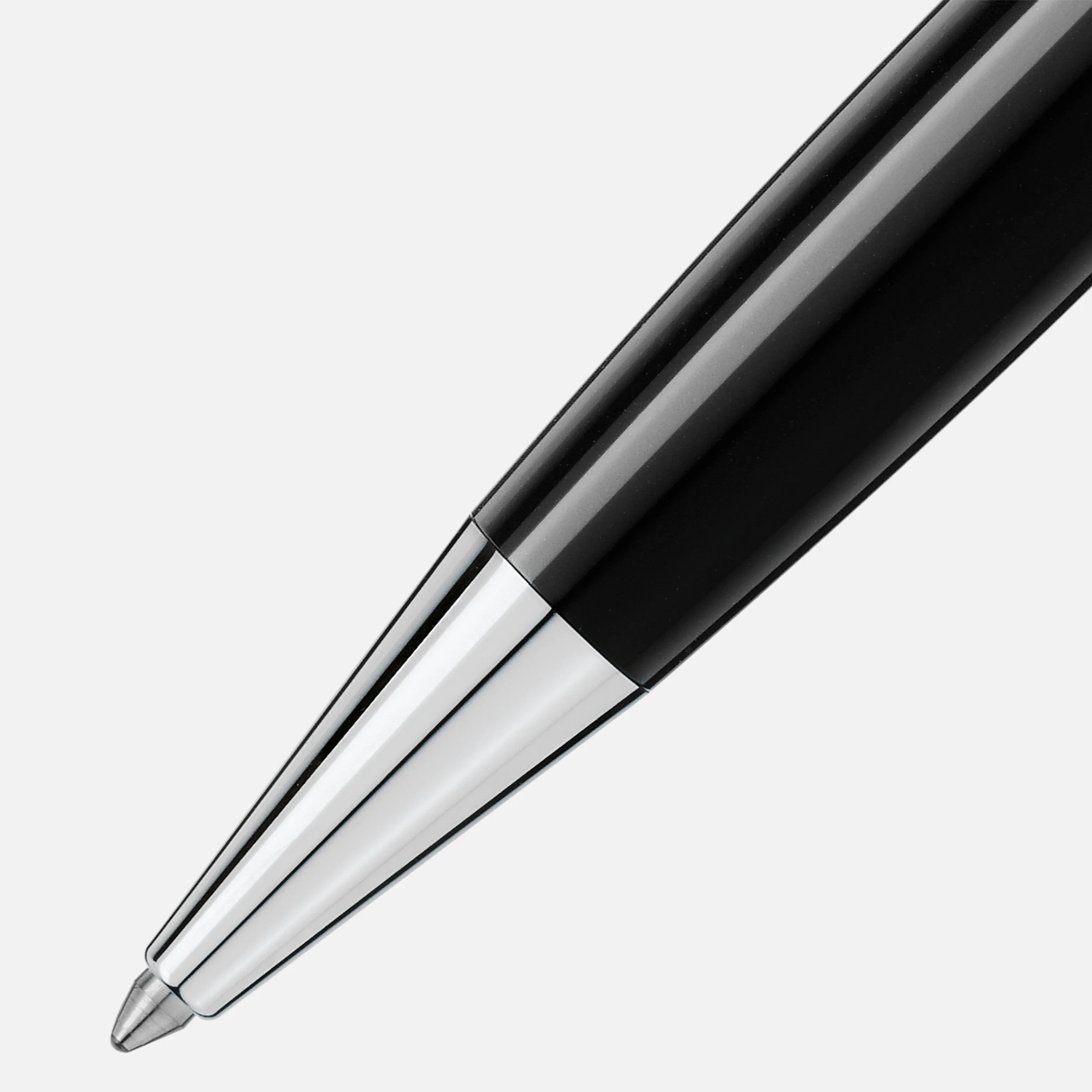 Montblanc Meisterstuck Classique Black Platinum Ballpoint - Pencraft the boutique