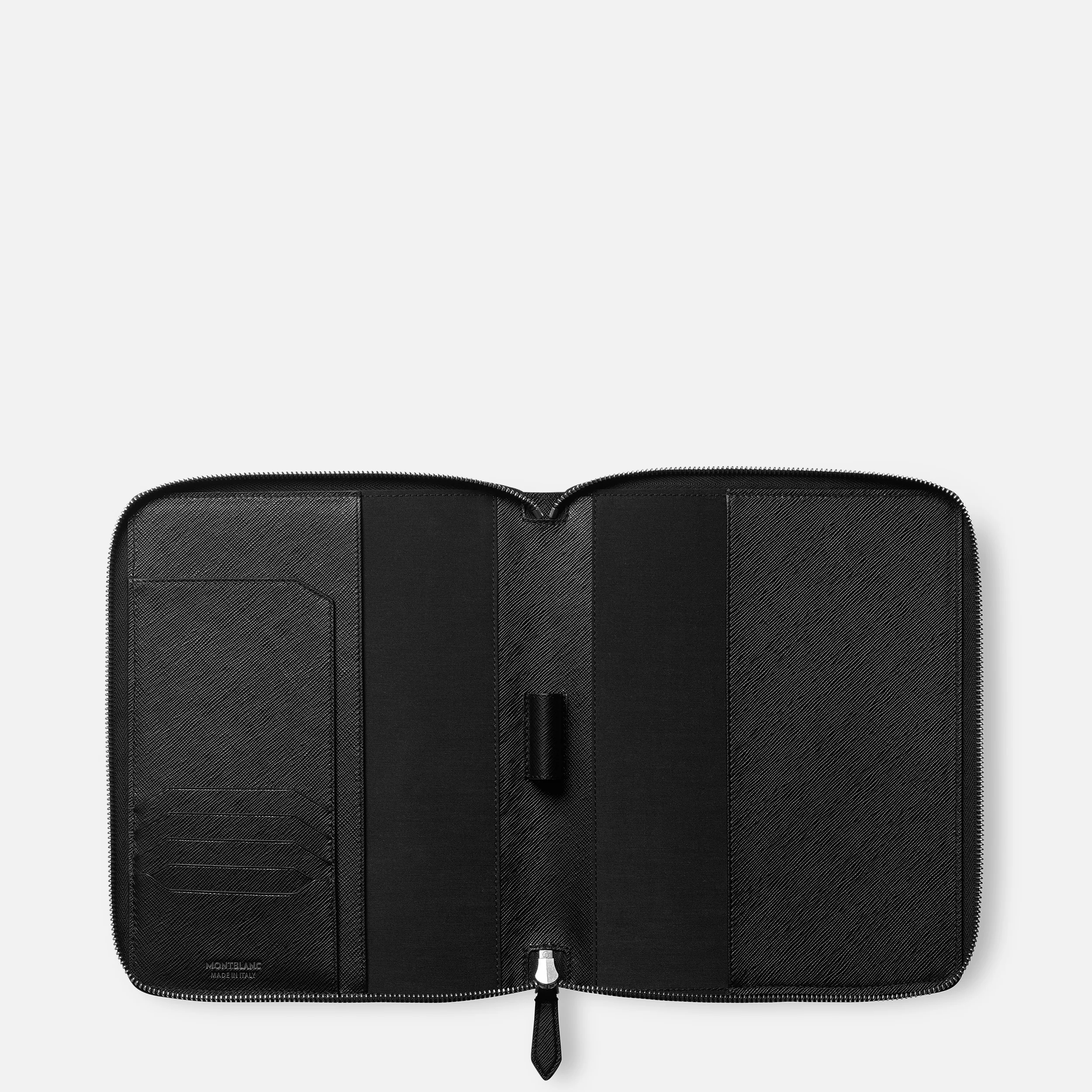Montblanc Sartorial Notebook Holder Zip Around Black - Pencraft the boutique