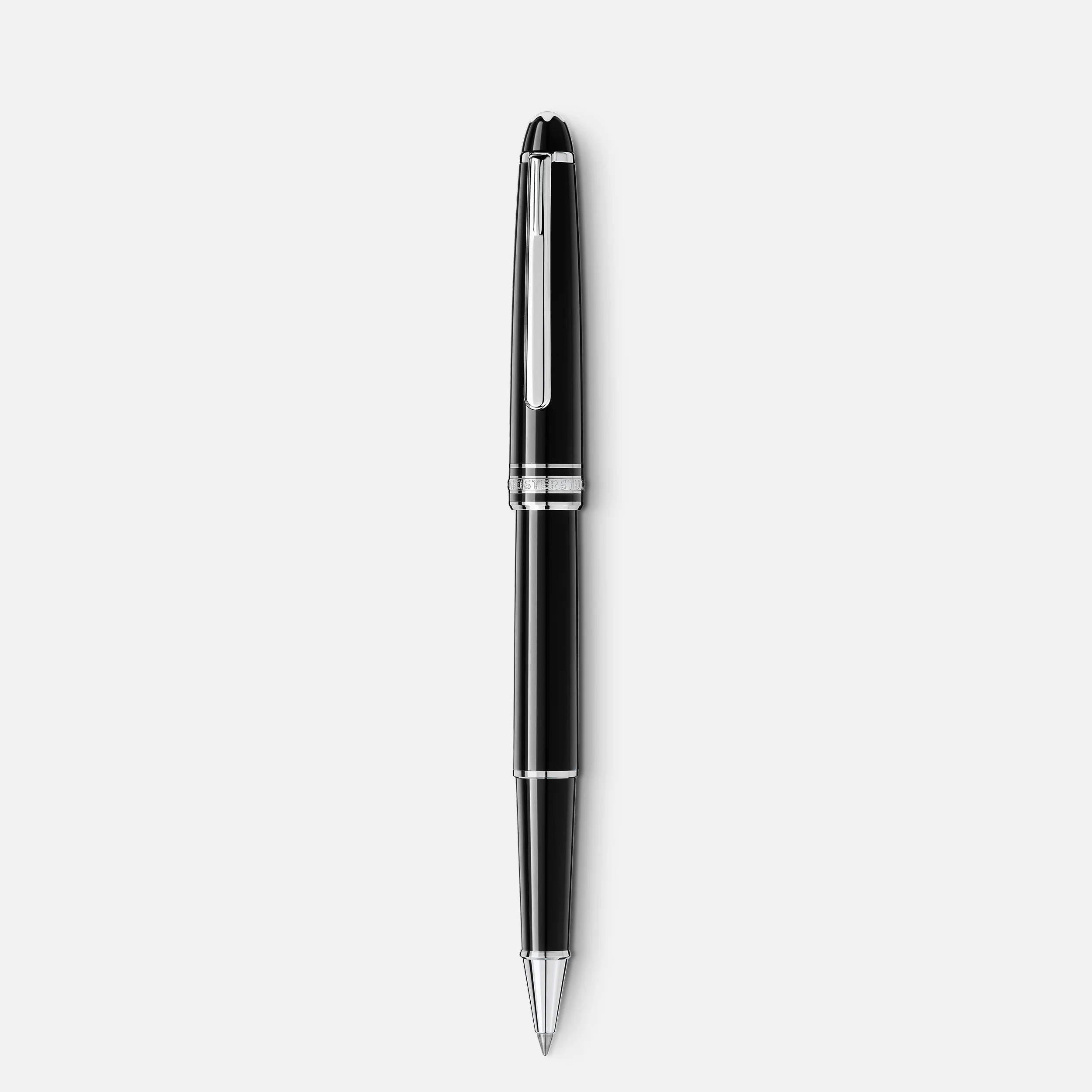 Montblanc Meisterstuck Classique Black Platinum Rollerball - Pencraft the boutique