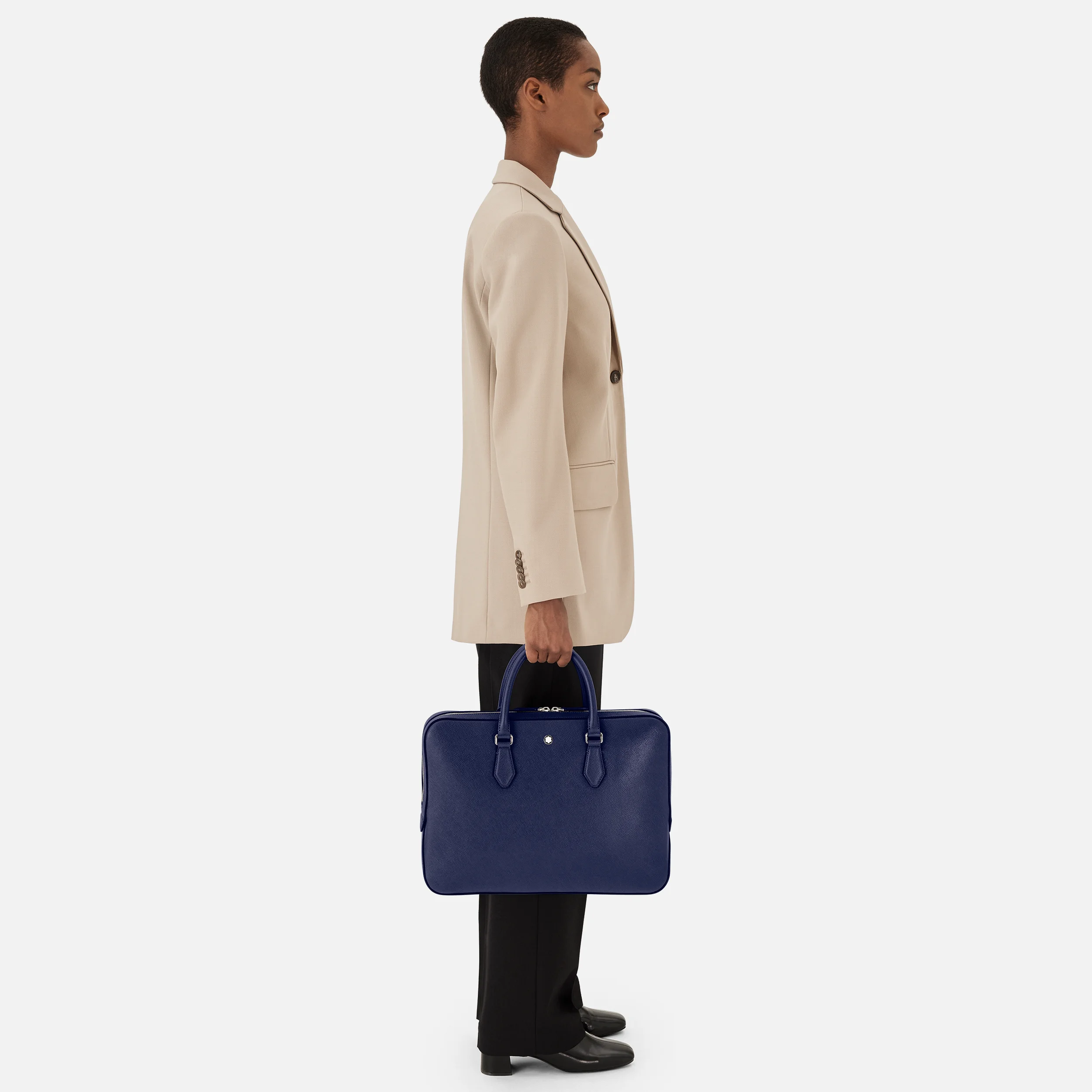 MONTBLANC SARTORIAL THIN DOCUMENT CASE INK BLUE - Pencraft the boutique