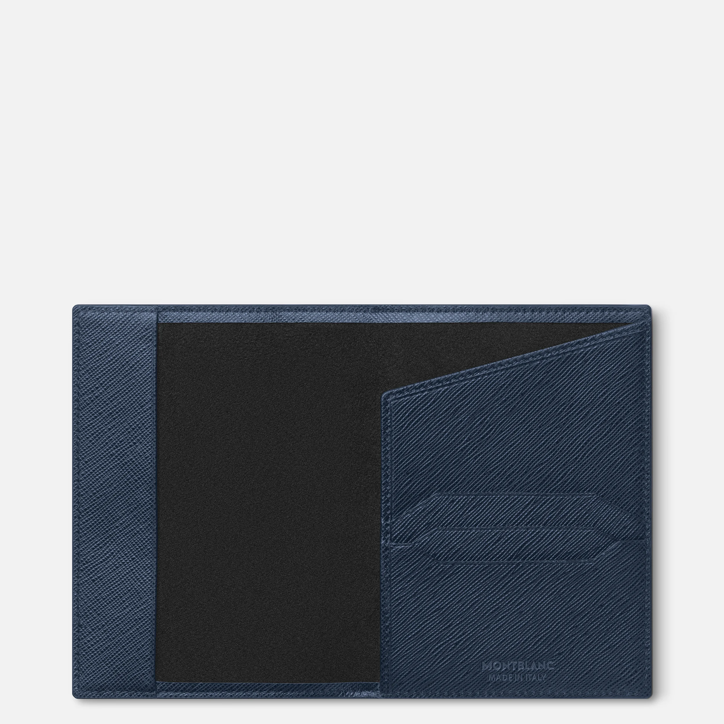 MONTBLANC SARTORIAL PASSPORT HOLDER INK BLUE - Pencraft the boutique