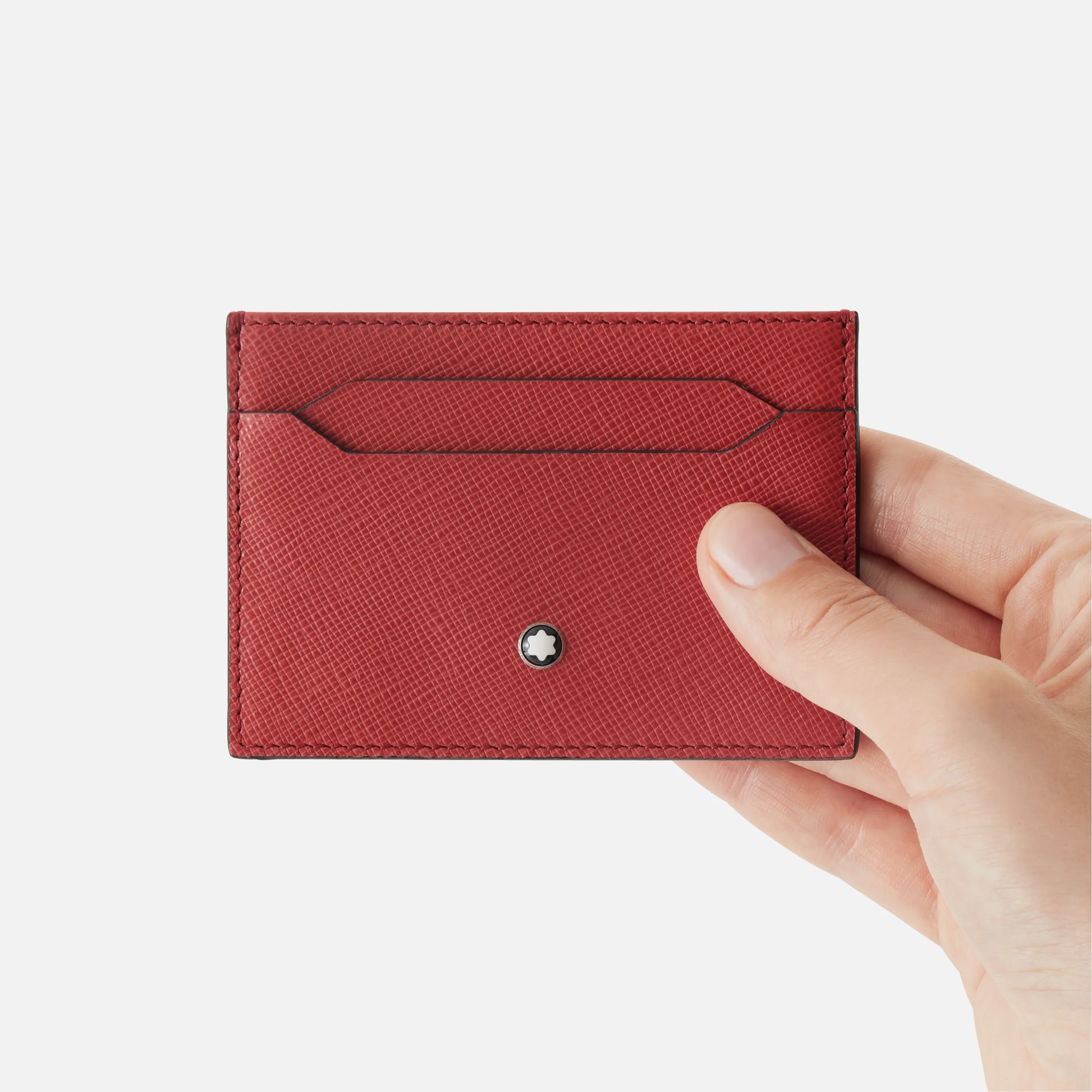 Montblanc Sartorial Card Holder 5cc Red - Pencraft the boutique