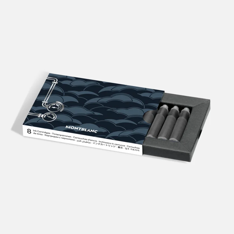 Montblanc Ink Cartridge Around the World in 80 Days Edition 3 Blue