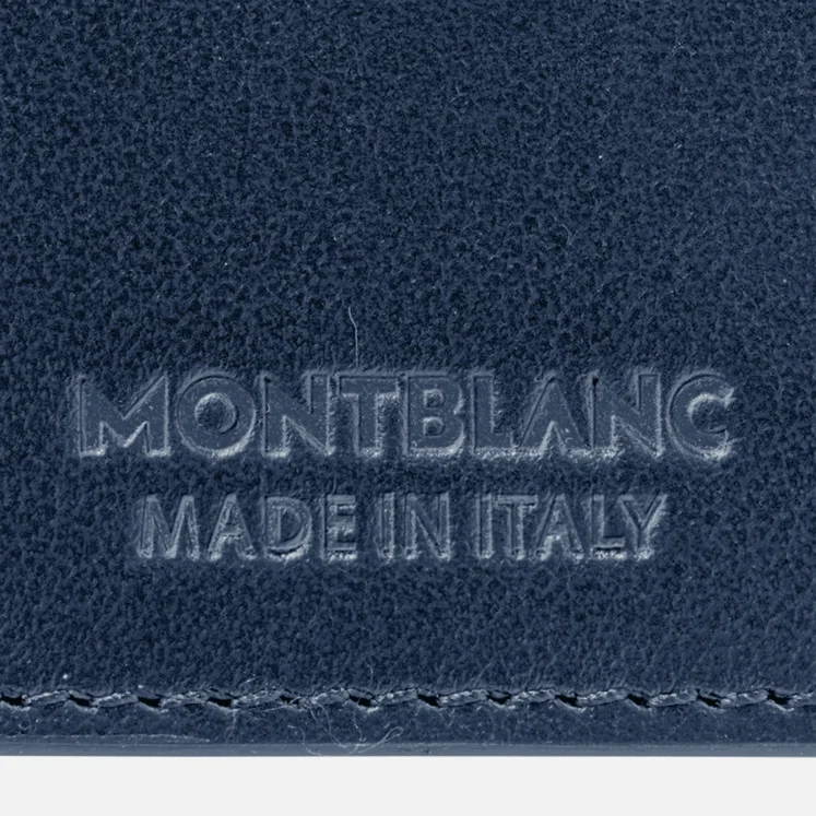 Montblanc Extreme 3.0 Card Holder 4cc Ink Blue - Pencraft the boutique