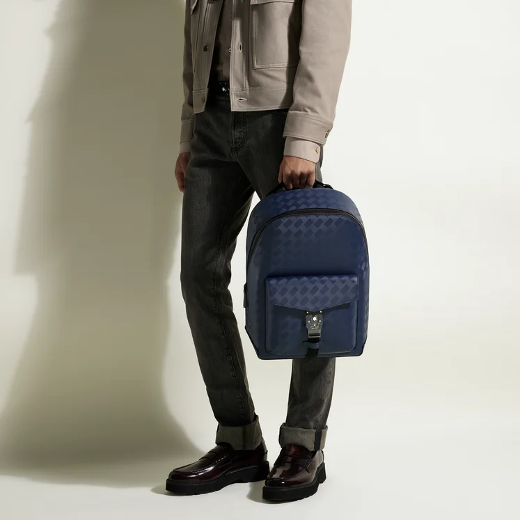 Montblanc Extreme 3.0 Backpack with Lock 4810 Buckle Ink Blue - Pencraft the boutique