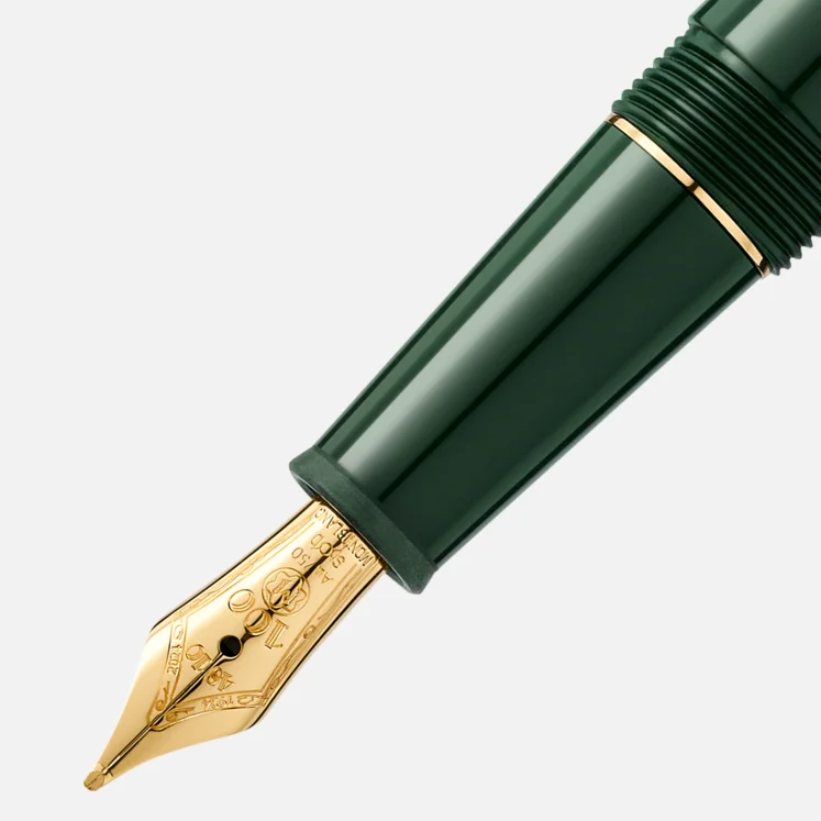Montblanc Meisterstuck The Origin Collection Classique Doue Green Fountain Pen - Pencraft the boutique