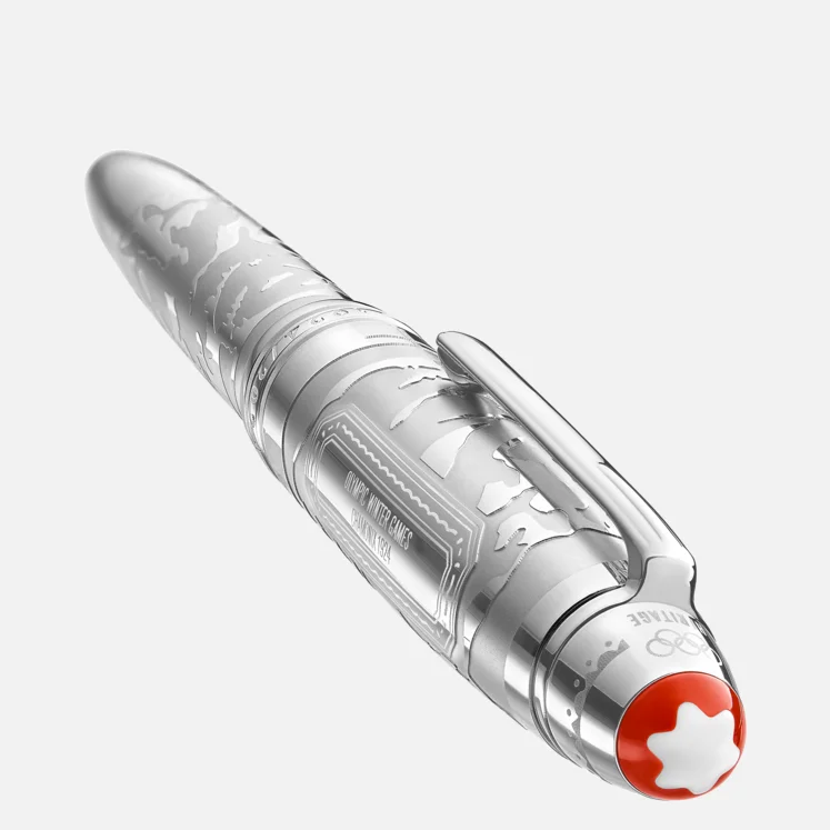Montblanc Meisterstück x Olympic Heritage Chamonix 1924 Solitaire LeGrand Rollerball - Pencraft the boutique