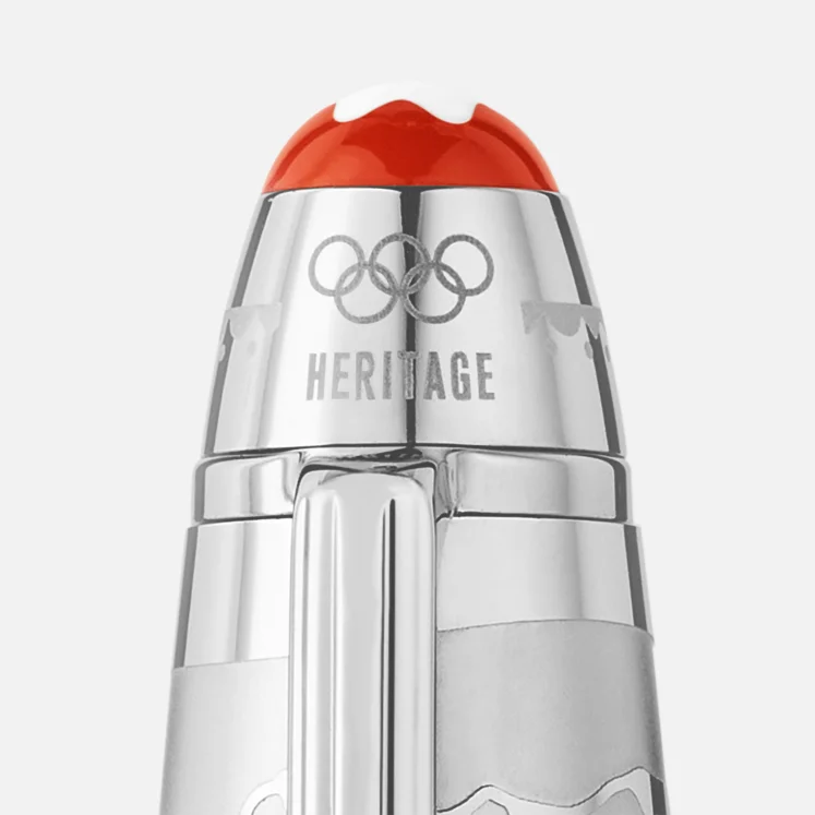Montblanc Meisterstück x Olympic Heritage Chamonix 1924 Solitaire LeGrand Rollerball - Pencraft the boutique