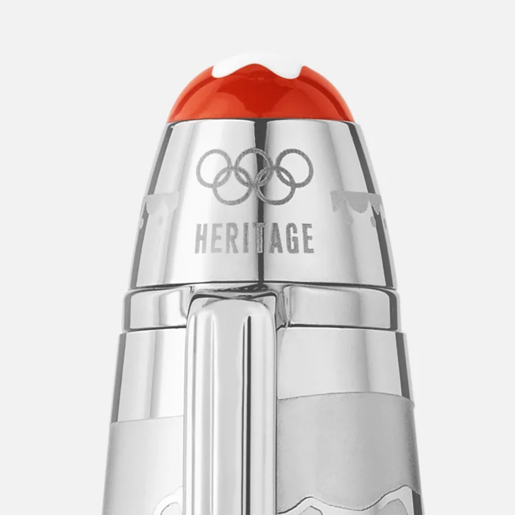 Montblanc Meisterstück x Olympic Heritage Chamonix 1924 Solitaire LeGrand Fountain Pen - Pencraft the boutique