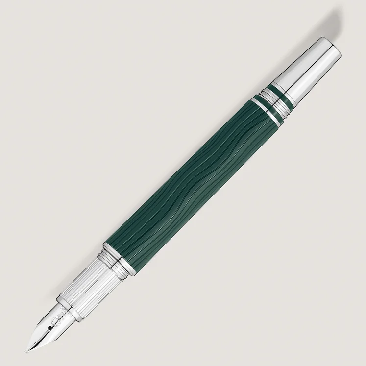 Montblanc StarWalker Polar Green Prescious Resin Fountain Pen