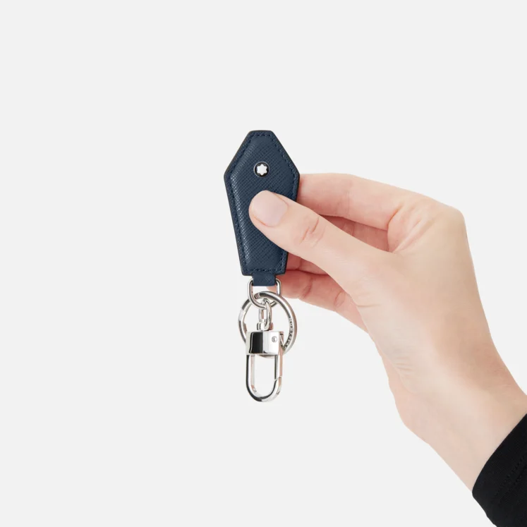 Montblanc Sartorial Key Fob Loop Diamond Ink Blue - Pencraft the boutique