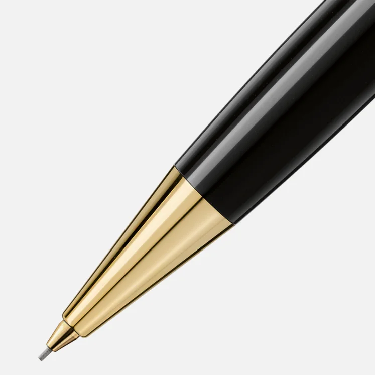 Montblanc Meisterstuck Classique Black Gold Pencil - Pencraft the boutique