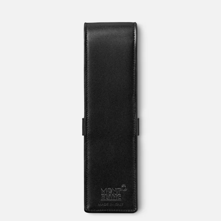 Montblanc Meisterstuck Pen Pouch Siena 1 Black - Pencraft the boutique