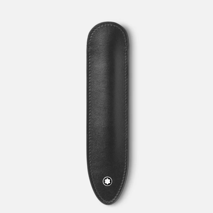 Montblanc Meisterstuck Pen Sleeve 1 Black - Pencraft the boutique