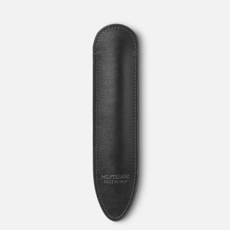 Montblanc Meisterstuck Pen Sleeve 1 Black - Pencraft the boutique