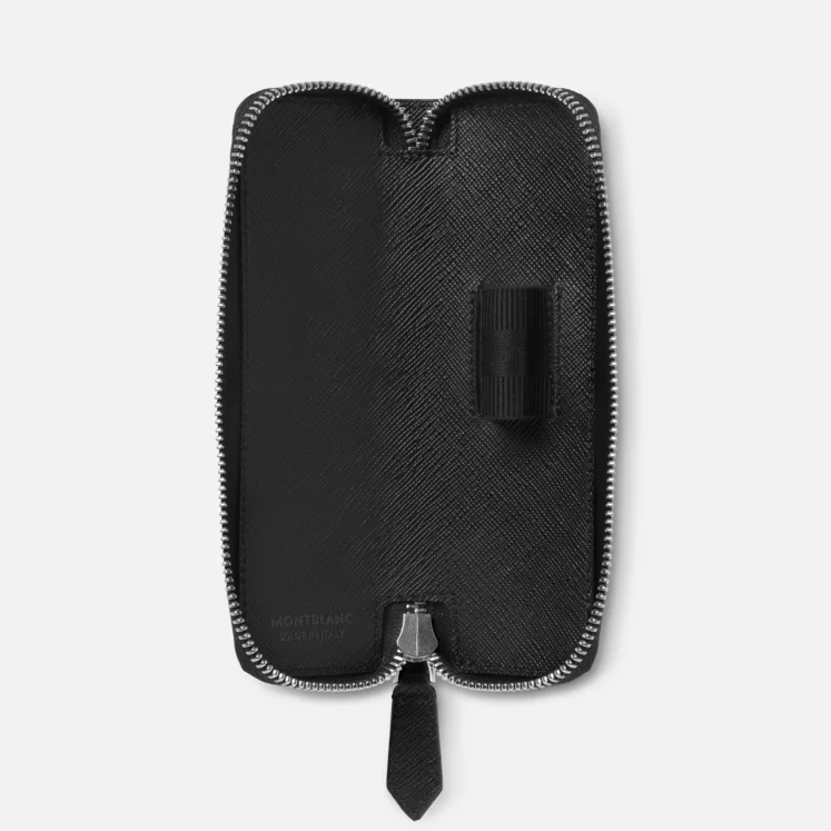 Montblanc Sartorial 1 Pen Pouch Zip Black - Pencraft the boutique