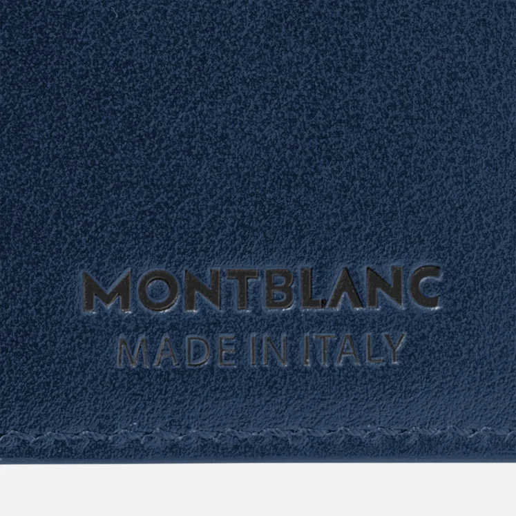 Montblanc Extreme 3.0 Wallet 6cc Ink Blue - Pencraft the boutique