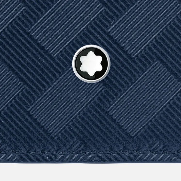 Montblanc Extreme 3.0 Wallet 6cc Ink Blue - Pencraft the boutique