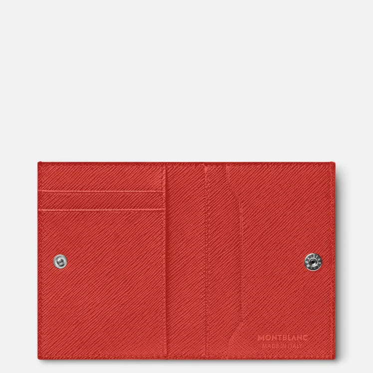 Montblanc Sartorial Mini Wallet 4cc Coral - Pencraft the boutique