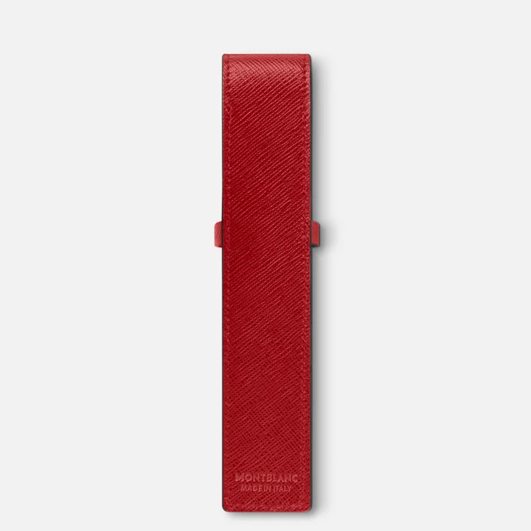 Montblanc MONTBLANC SARTORIAL 1-PEN POUCH Red - Pencraft the boutique