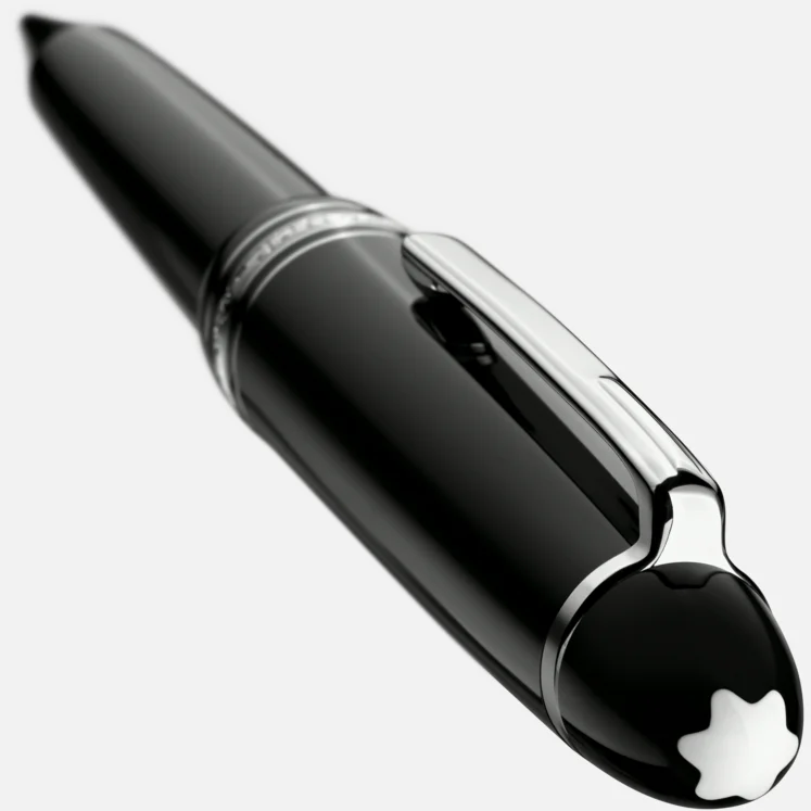 Montblanc Meisterstuck LeGrand Black Platinum Ballpoint - Pencraft the boutique