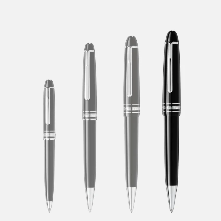 Montblanc Meisterstuck LeGrand Black Platinum Ballpoint - Pencraft the boutique