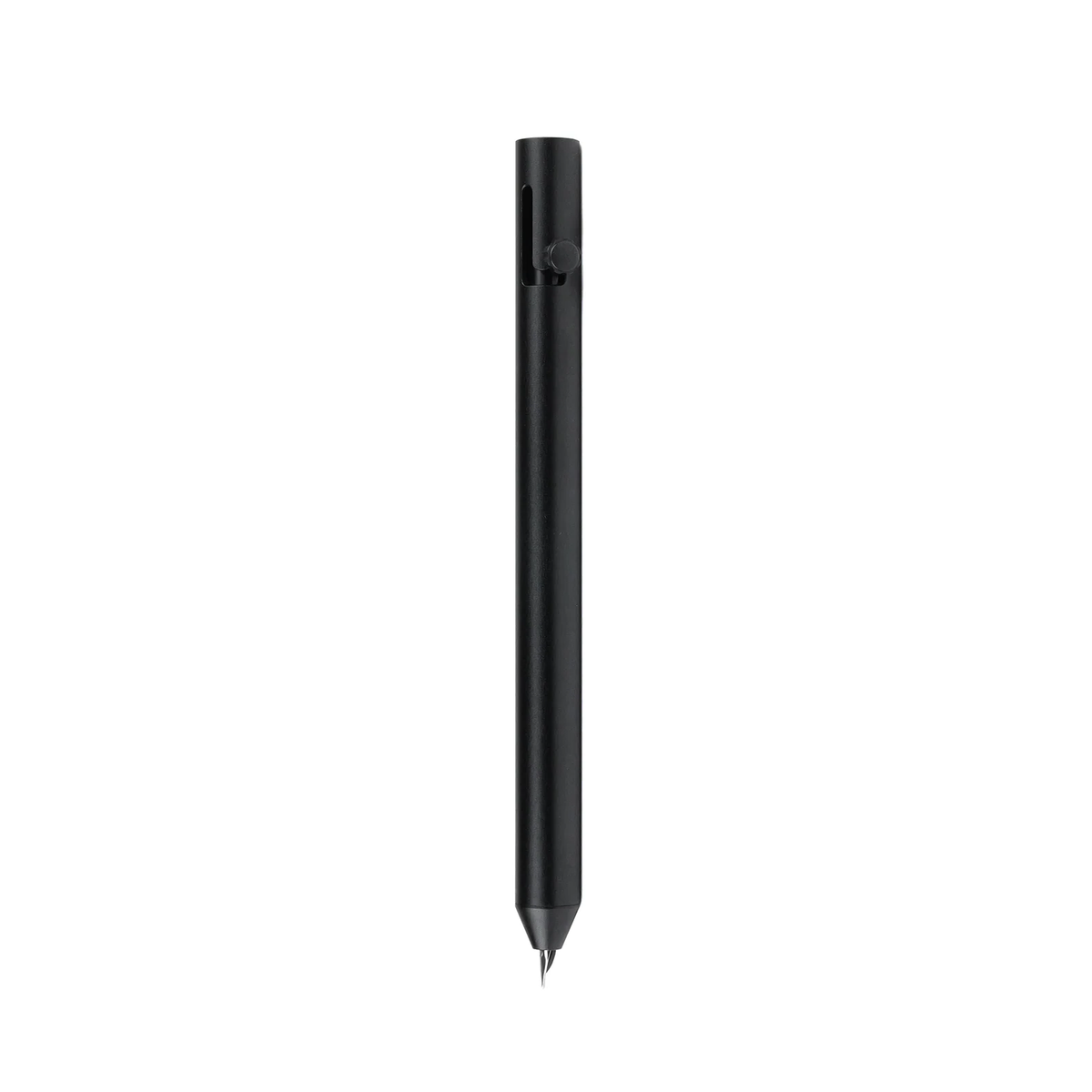 Ensso Black Aluminium Bolt Action Retractable Fountain Pen