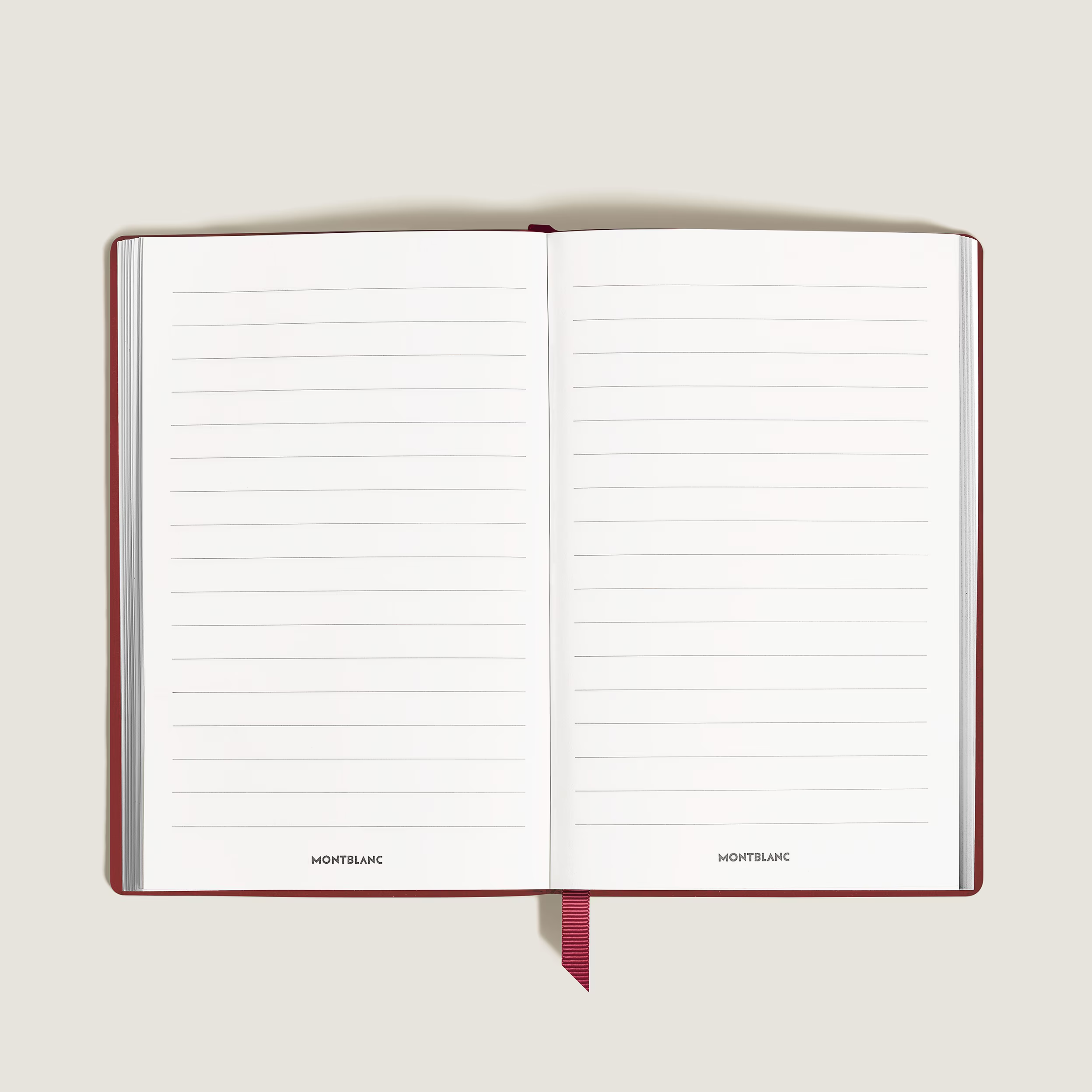 Montblanc Notebook Sartorial Large Red Lined