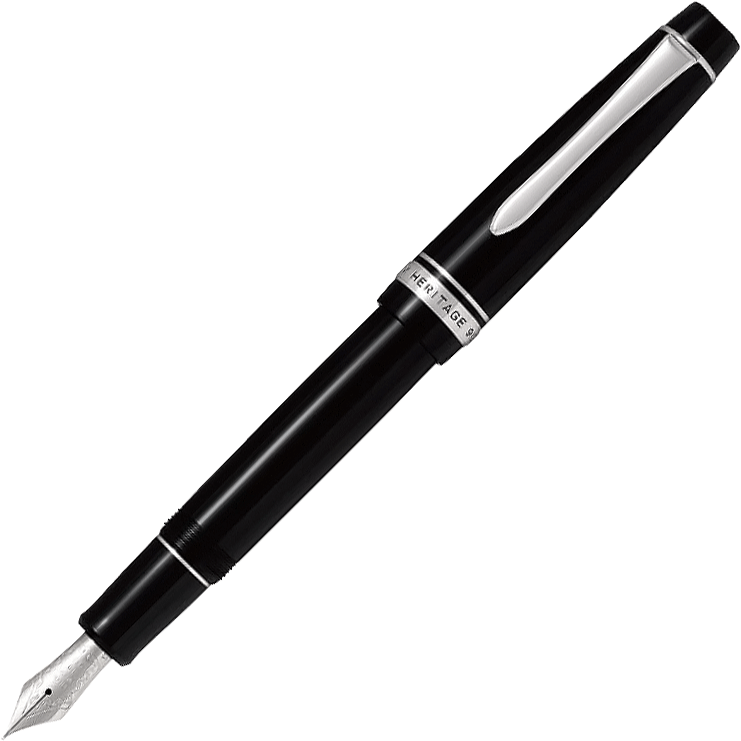 Pilot Custom Heritage 912 Black Fountain Pen - Pencraft the boutique