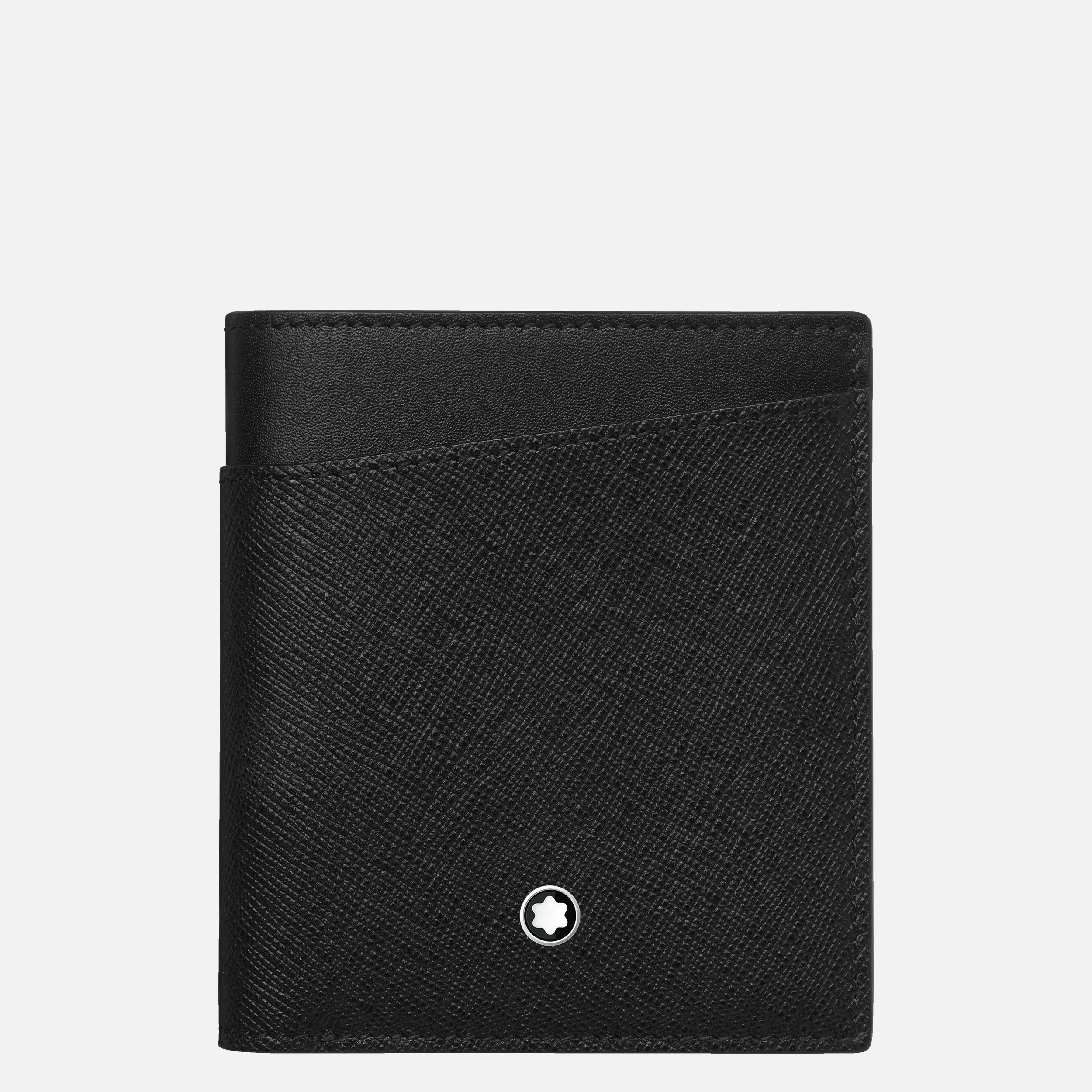 Montblanc Sartorial Business Card Holder with Banknote Compartment Black Eco - Pencraft the boutique