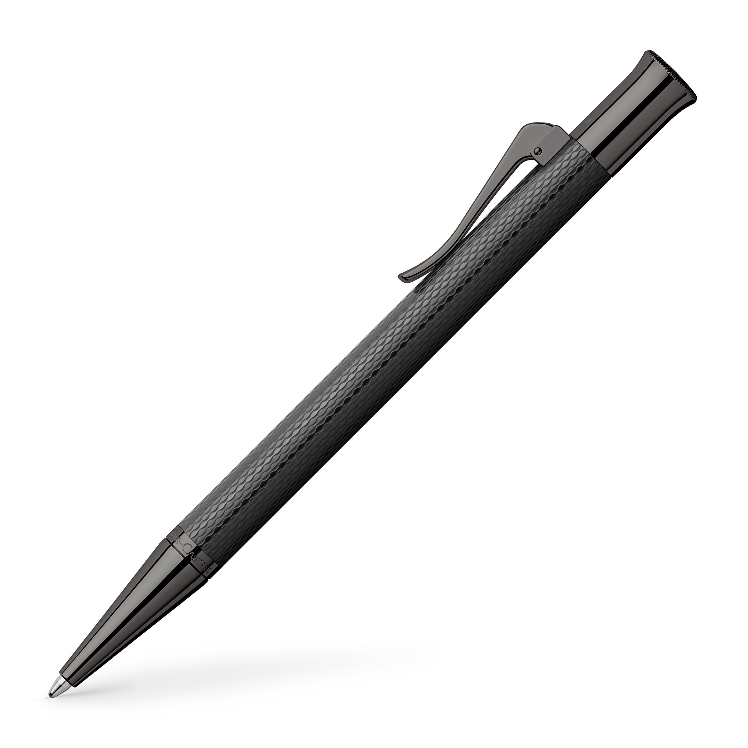 Graf von Faber Castell Guilloche Black Edition Ballpoint - Pencraft the boutique