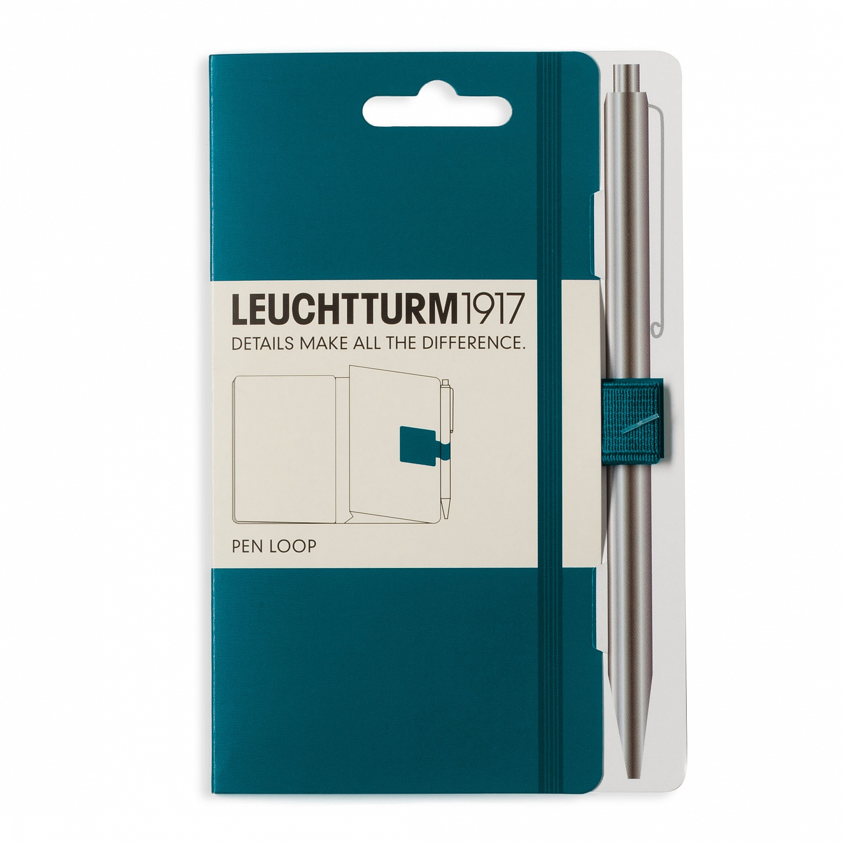 Leuchtturm1917 Pen Loop Pacific Green - Pencraft the boutique