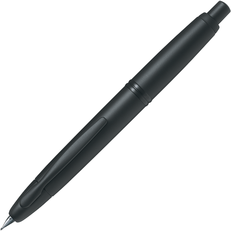 Pilot Vanishing Point Matte Black Fountain Pen - Pencraft the boutique