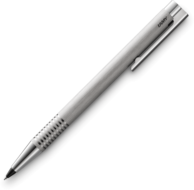 LAMY LOGO Brushed Stainless Steel Pencil 0.5mm - Pencraft the boutique
